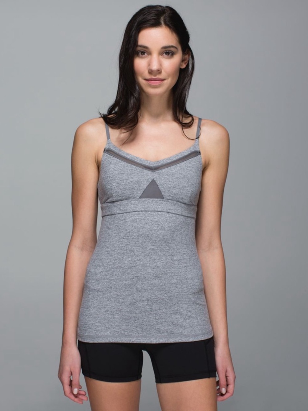Lululemon | Just Breathe Tank in Heathered Slate / Slate - Size 4